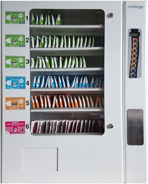 DISTRIBUTEUR DE LESSIVE