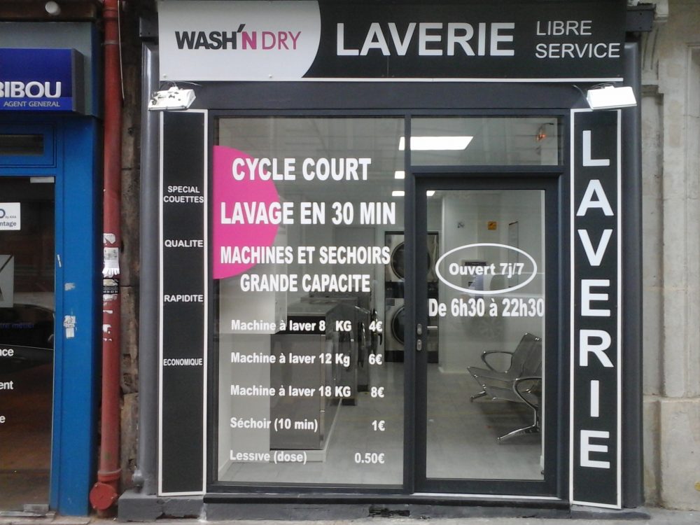Laverie Wash'n Dry Paris 13 ème- 75