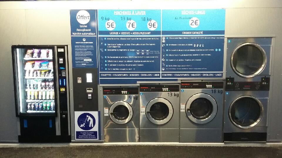 Kiosque laverie : Devis sur Techni-Contact - Distributeur détergent lessive